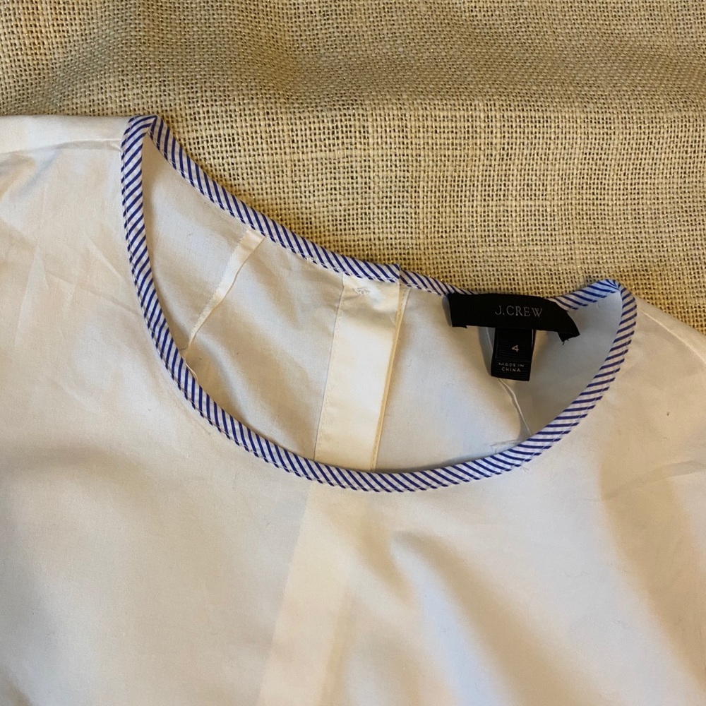 Jcrew Ruffle Sleeve Top - Picture 3 of 6